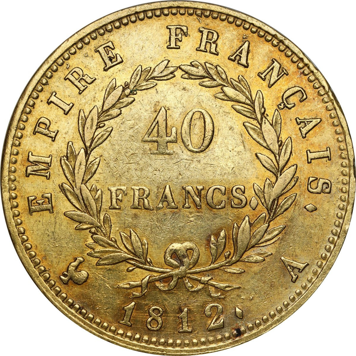 Napoleon Bonaparte (1804–1815). 40 franków 1811 A, Paryż